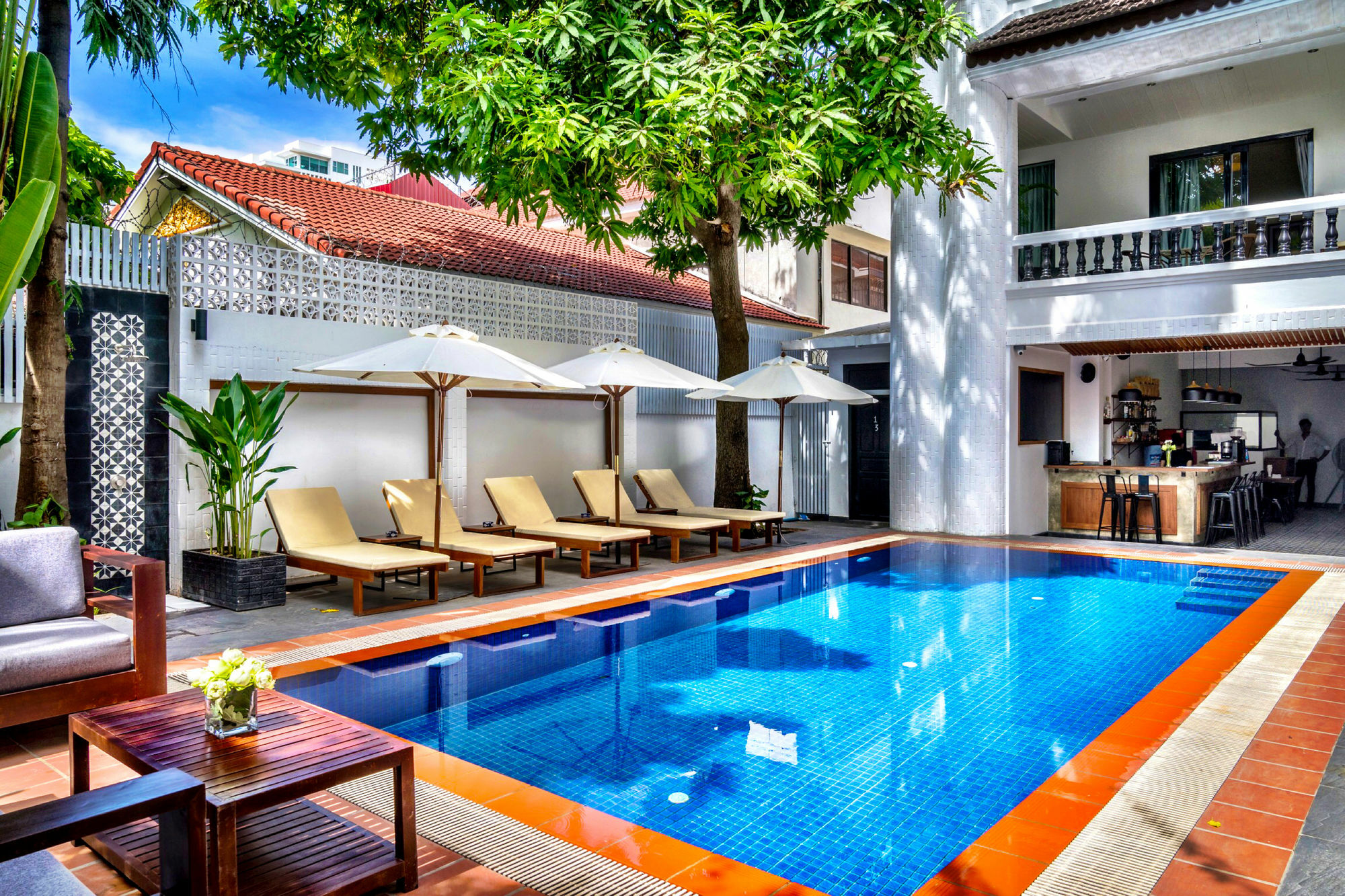 Villa Samnang Phnom Penh Bagian luar foto